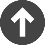 Arrow Circle Up SVG Icon